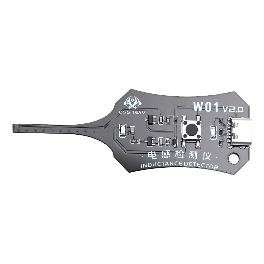 Handheld Design Inductance Tester Fault Check Quick Detection Circuit Detector Motherboard Compatible Fault Check Tool