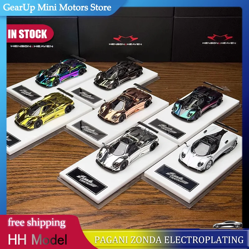 new-in-stock-hh-model-1-64-pagani-zonda-electroplating-version-alloy-miniature-diecast-model-pagani-sports-car-model-toys-gift
