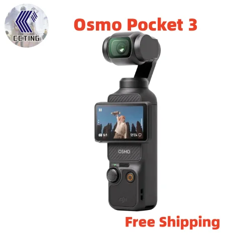 

DJI Osmo Pocket 3 Creator Combo Pocket Sized 3-Axis Stabilized Handheld Camera HDR Video Stereo Recording DJI OSMO Pocket 2