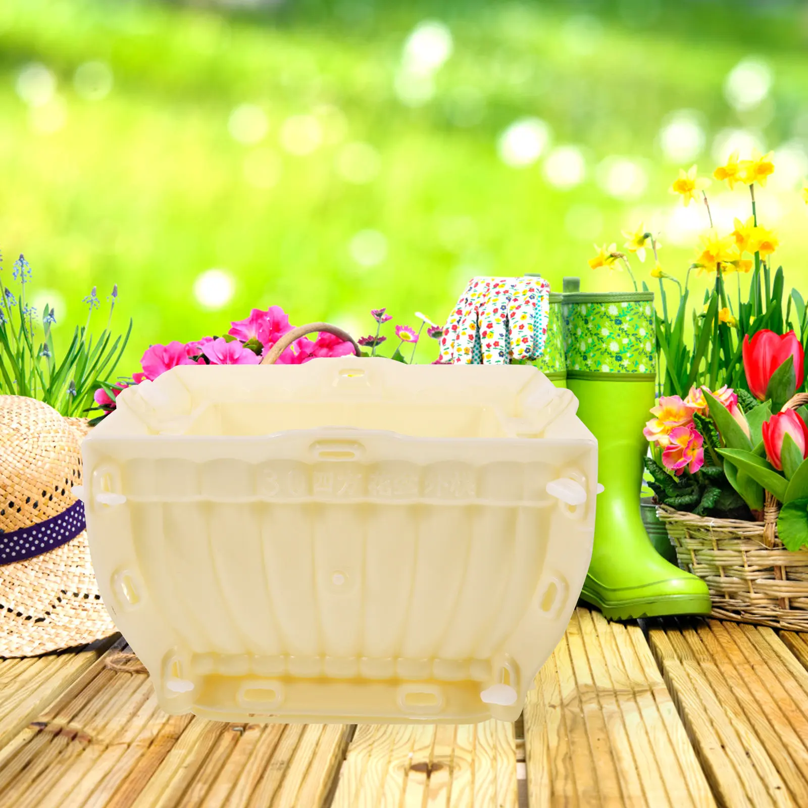 

Форма для цветочного горшка из утолщенного пластика, прочная, для самостоятельного изготовления бетонных кашпо, для бонсай, для декора сада, для цветочных горшков