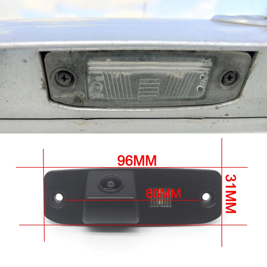 HD CCD Night Vision 1080*720 Fisheye Rear View Camera For Kia Rio X Line X-line 2017 2018 2019 Car Reverse Parking Accessories