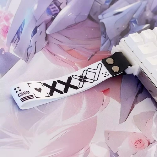 Imagen 2 del producto Cinta de teclado de Anime personalizada, correa de teclado de eje magnético, correa de teclado mecánico Wooting Atk68, decoración de lanzamiento Drunkdeer