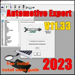 Newest 2023 Automotive Expert 11.33 Version Management Software Unexpire Patch with Crack for Multiple Install + Video Guide