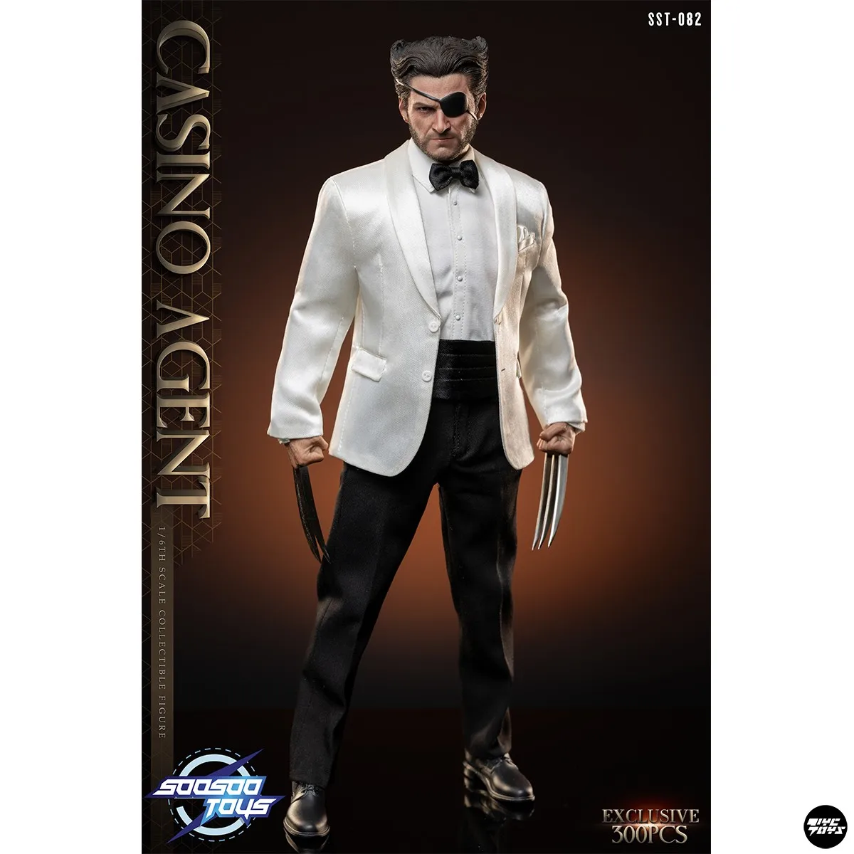 

Soosootoys Gambit Wolverine 1/6 Scale Articulated Figure Casino Version Collectible Model Sst082 For Adult Collectors