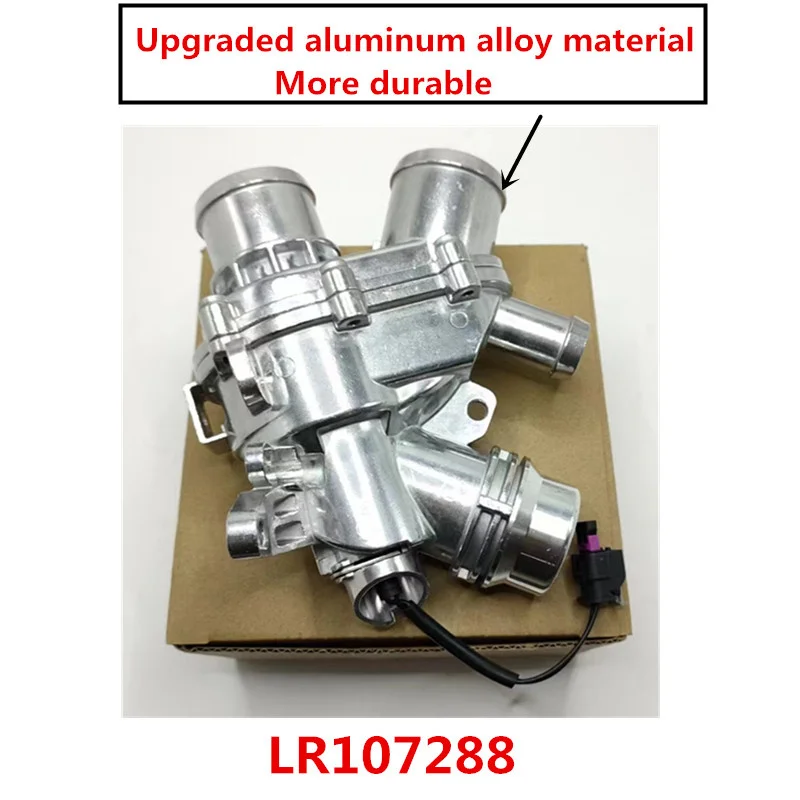 Aluminium alloy Engine Coolant Thermostat For Land Range Rover Discovery SPORT VELAR 3.0 V6 LR062498 LR107288 LR117568 AJ814048