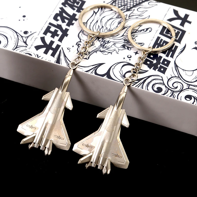 الإبداعية المعادن الطائرات المفاتيح قلادة للرجال النساء الطيران المتحمسين هدية شخصية حلقة رئيسية على ظهره الديكور