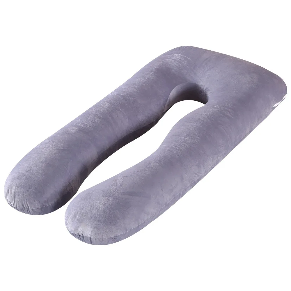 

U-Shaped Pregnancy Pillow for Sleeping, Full Body Support for Back, HIPS & Belly Maternity Pillow with Machine Washable