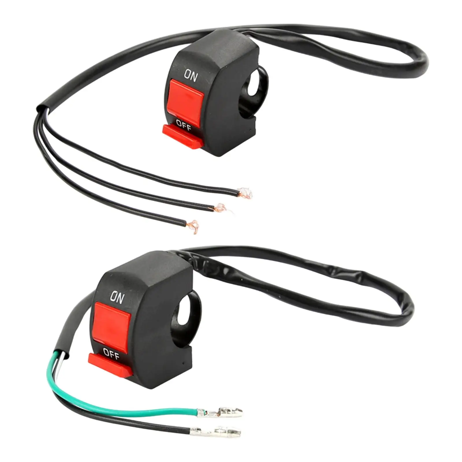 

Выключатель аварийного освещения мотоцикла, простая установка, прямая замена, кнопка двойной вспышки, аксессуары для контроллера предупреждения, черный цвет