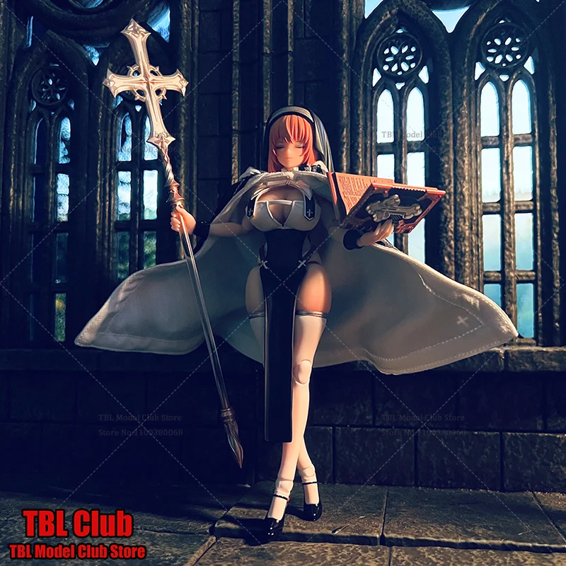 

In Stock SNAIL SHELL 1/12 Scale Female Clothes Cloak Nun Muse Esther Adventure Journey For SHF 6-inch Action Figure Soldier