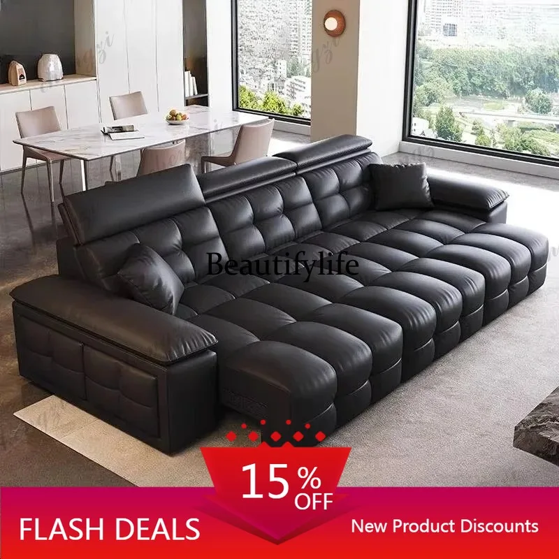 Q181 Large Armrest Electric Sofa Strong Waterproof Oversized 2 Seater Recliner Sofa Modern Luxury Lazy Divano Tecnologico Furnit