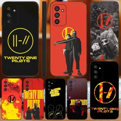 T-Twenty one Pilot  Phone Case For Samsung Galaxy A13,A21s,A22,A31,A32,A52,A53,A71,A80,A91 Soft Black Cover