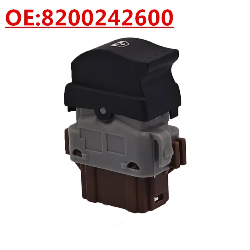 New OE:8200242600 Suitable For 1998-2018 Renault Master Automobile Glass Lifter Single Push Switch
