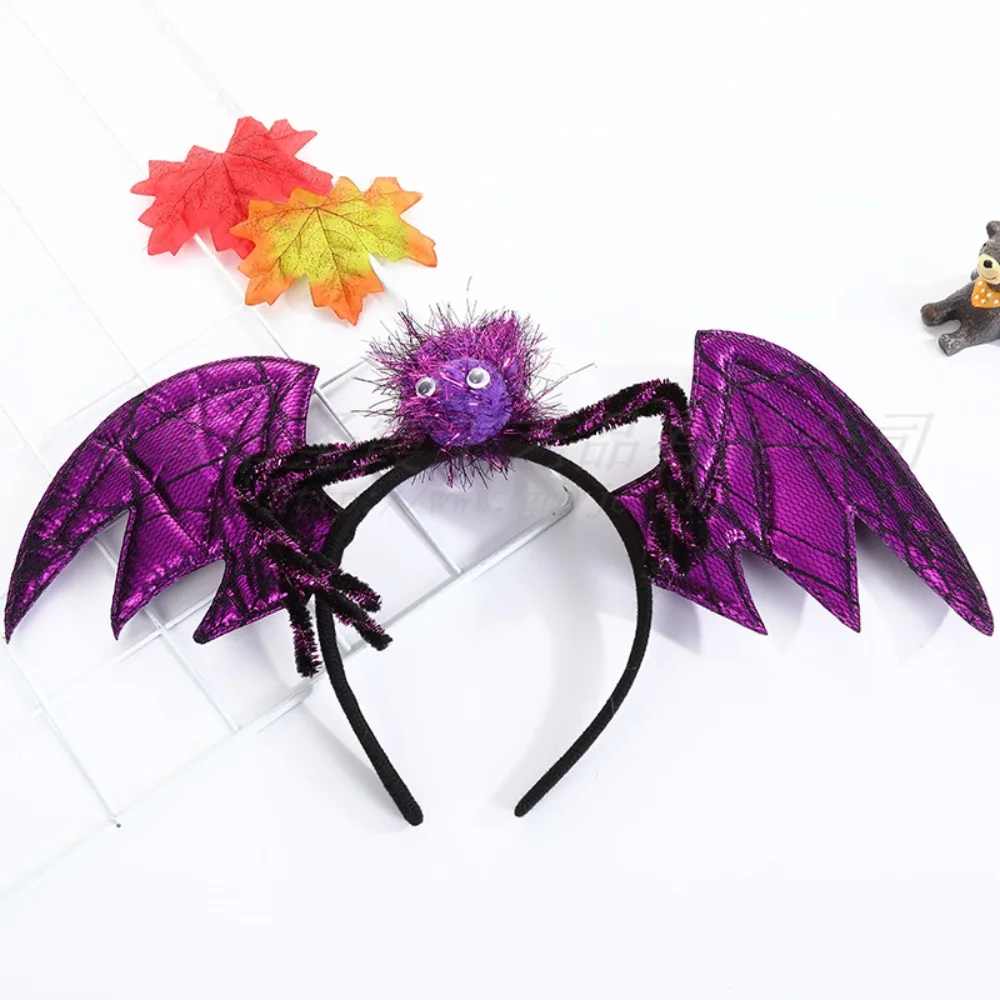 Creative Cloth Halloween Hairband Ghost Headwear Bat Headband Hair Accessories Headdress Spider Headband Festival Party