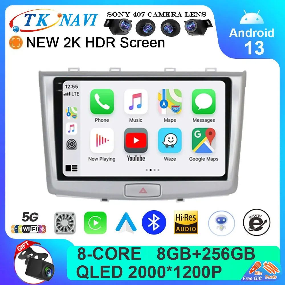 

Android 13 For GREAT WALL Hover Haval H6 2016 - 2018 Car Radio Car Multimedia Video Player Carplay Navigation Head Unit DSP QLED