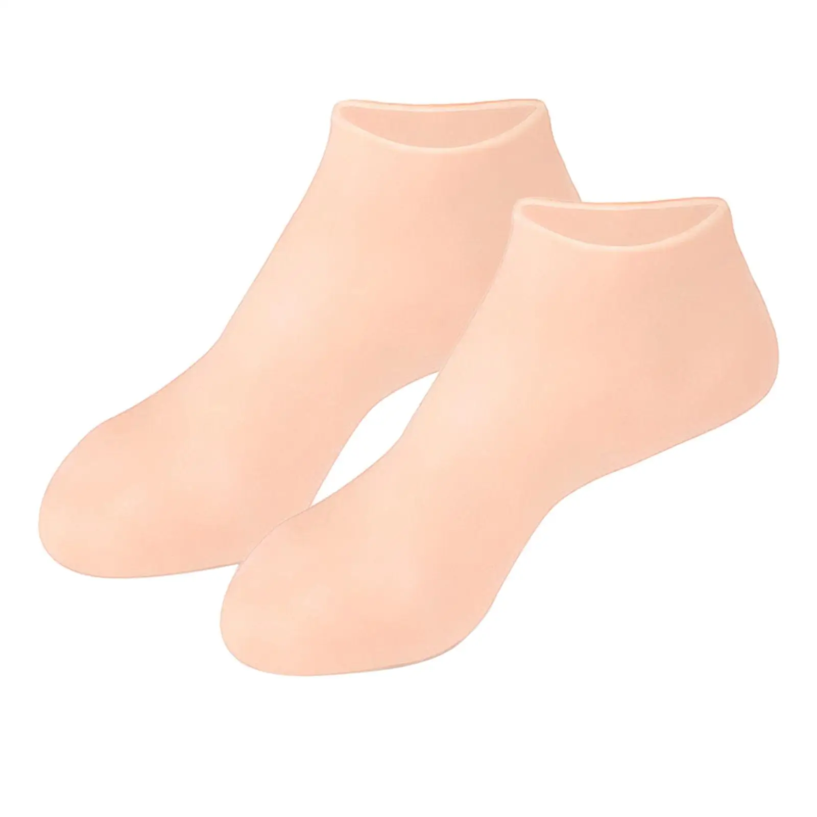 Chaussettes à talons en Gel de Silicone souple, chaussettes de soins des pieds, Kit de pédicure, protection hydratante pour la peau craquelée, Spa pour femmes