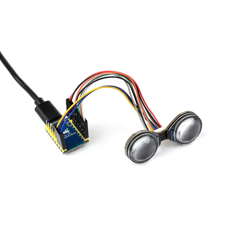 Woli Weixue 0.71 inch binocular LCD display 65K color circular IPS screen GC9D01 driver chip SPI