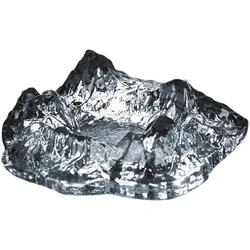 Crystal Glass Ashtray Creative Personality Japanese Mount Fuji Glacier Ashtray for Office Bar Hotel Home