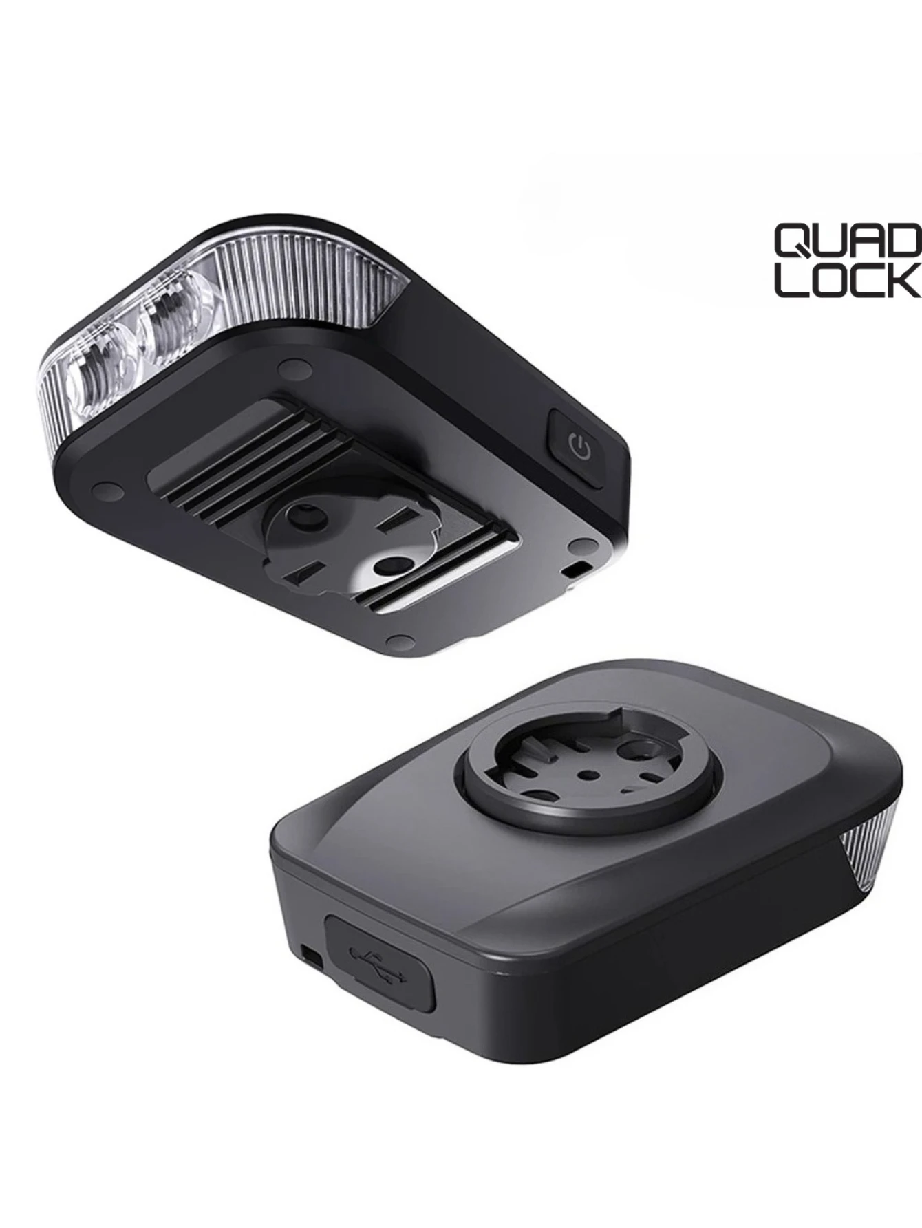 

QUAD LOCK Bike Headlight For GPS Rechargeable Bike Light Daytime Safety Night illumination