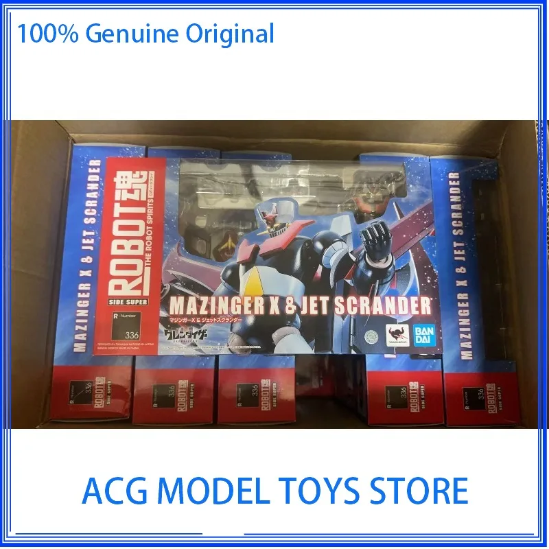 Bandai  THE ROBOT SPAZER MAZINGER Z From GRENDIZER U MAZINGER X & JET SCRANDER Anime Full Action Assembly Figure Model Toy