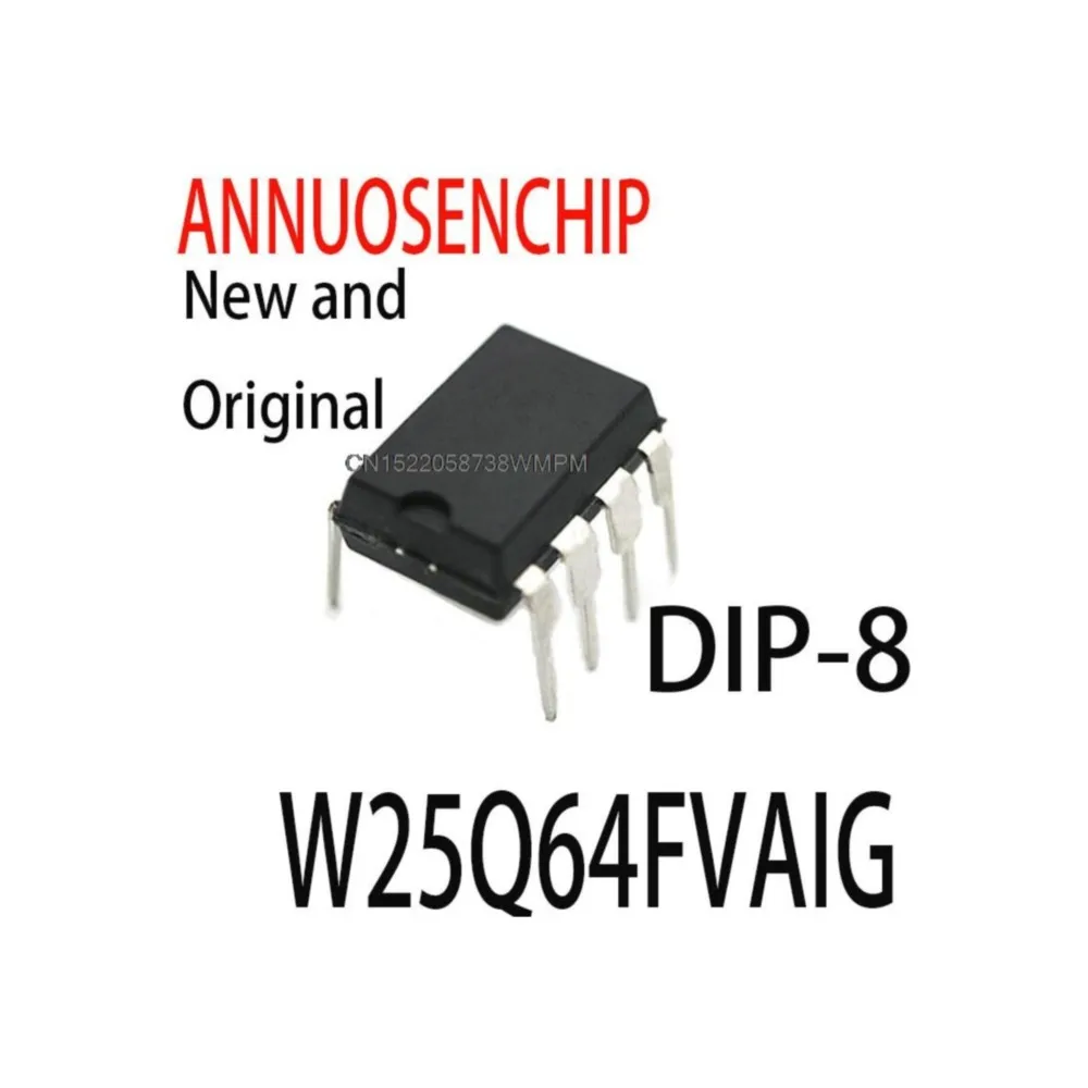50PCS DIP-8 W25Q64 DIP 25Q64  W25Q64FVAIG