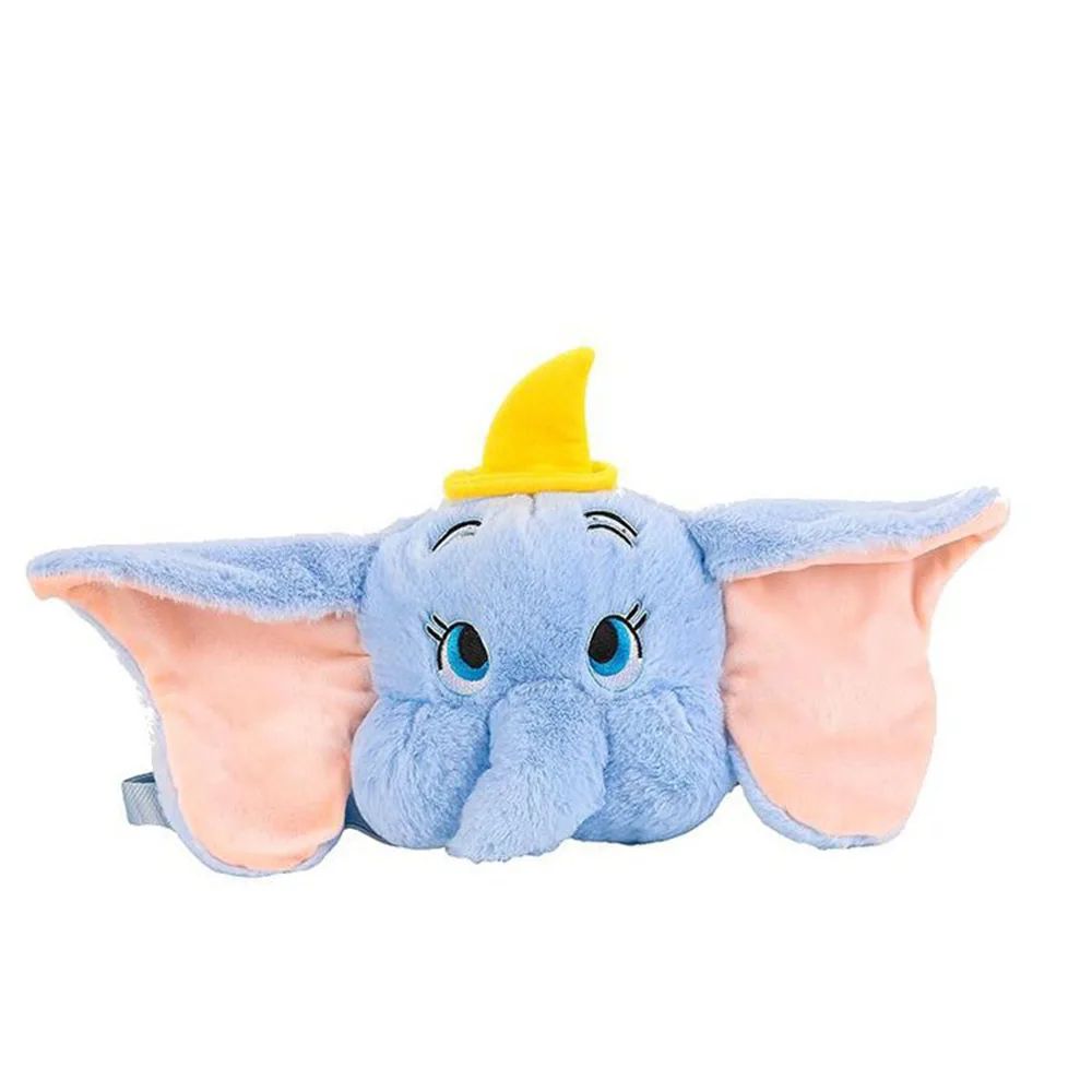 Disney Anime Kawaii Dumbo Soft Doll Collectible Cute Messenger Shoulder Bags Blue Elephant Coin Purse Toys Girls Christmas Gifts