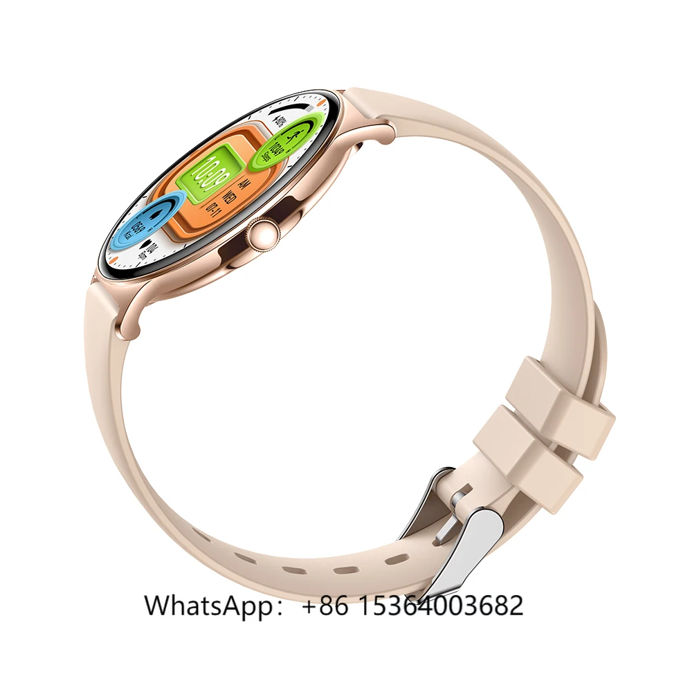 

TJXL-2024 Ultra-Thin Fashion Luxury Ladies Rejol Intelligent Smartwatch Amoled Ip67 Waterproof Bt Call Wrist Smart Watch for Wom