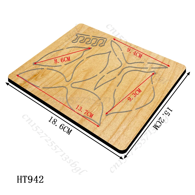 Flowers Cutting dies - New Die Cutting And Wooden Mold,HT942 Suitable For Common Die Cutting Machines On The Market.
