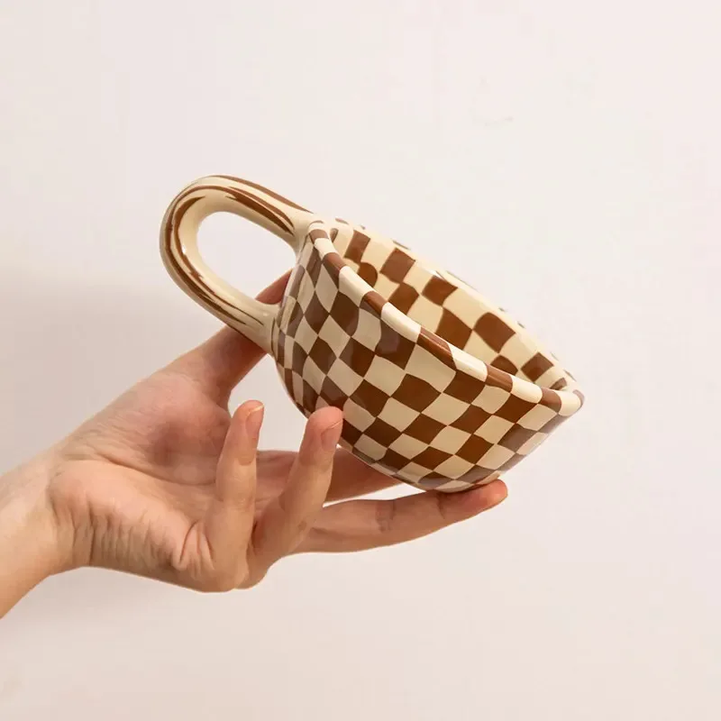 1pc 220ml Ceramic Coffee Mug with Wrench Spanner Handle, Wrench Coffee Mug for Coffee, Milk, Tea, Smoothies