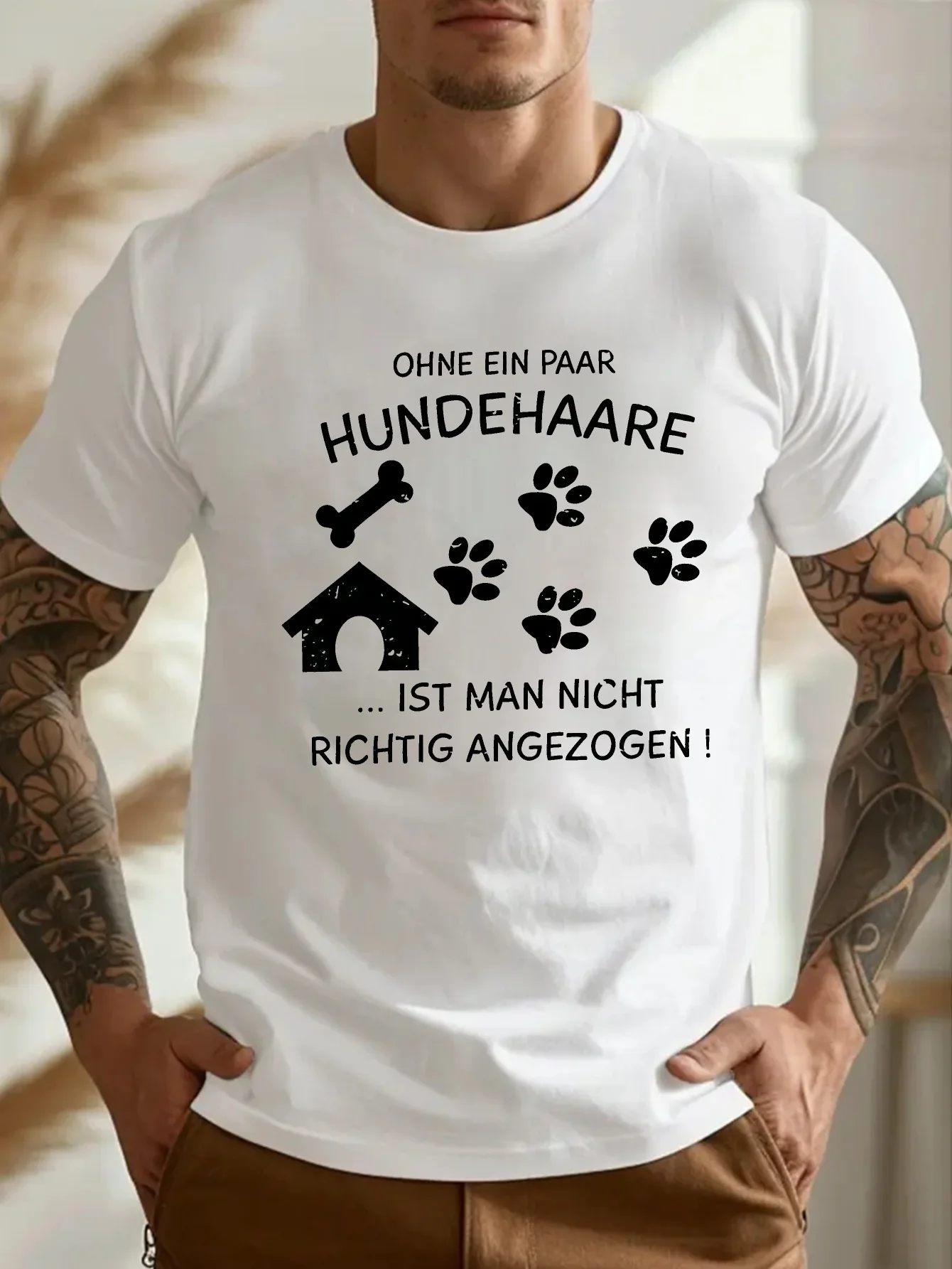 2026 Funny Pet Graphic 3D Printed T-shirt Casual Men's Clothing Large Size Crew Neck T Shirts Quick Dry Short Sleeve T-shirt Top