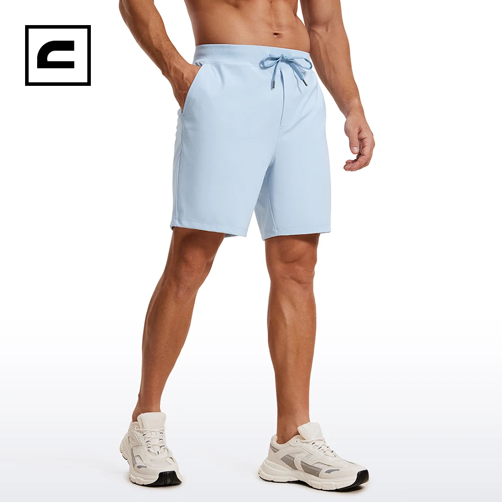 CRZ YOGA Men's Four-Way Stretch Workout Shorts - 7