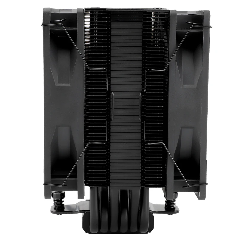 Thermalright-TL-BA120 EVO DARK 6, tubo de calor de 156MM, Enfriador de aire de CPU, torre única, ventiladores duales, compatible con LGA1700 AMD AM5