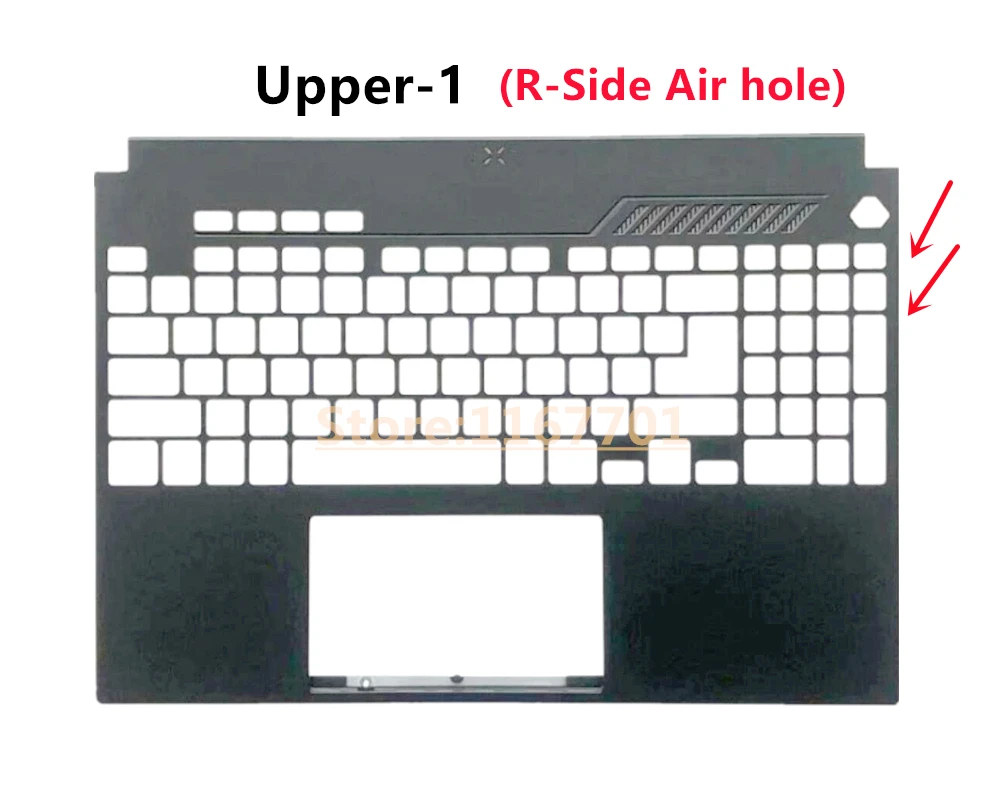 New Laptop/Notebook Top/Back Frame Upper Bottom Case/Cover/Shell For Asus TUF A15 Gaming 3 FA507 FX507 ZC ZM 10th White/Black