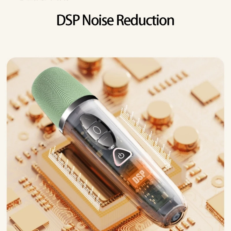 Draadloze microfoons Professionele handmicrofoons Microfoon Bluetooth-compatibel voor party-karaoke Kerkshowvergadering