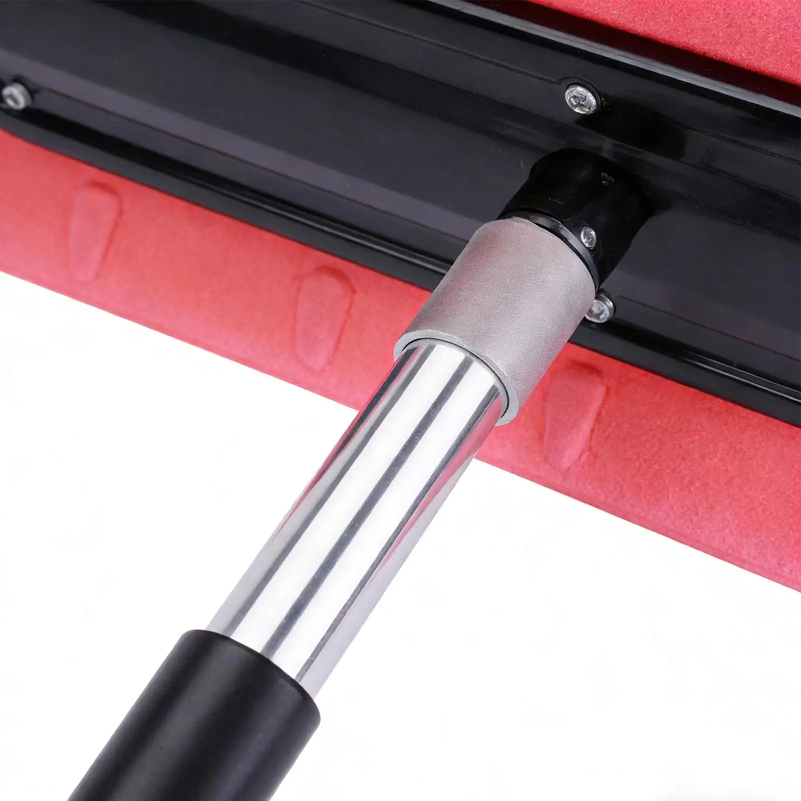 Snow Roof Rake Snow Foam Broom Scraper Pusher Lawn Ice Remover Rake for Roof Vehicle Home Garage Lawn Backyard Outdoor Driveway
