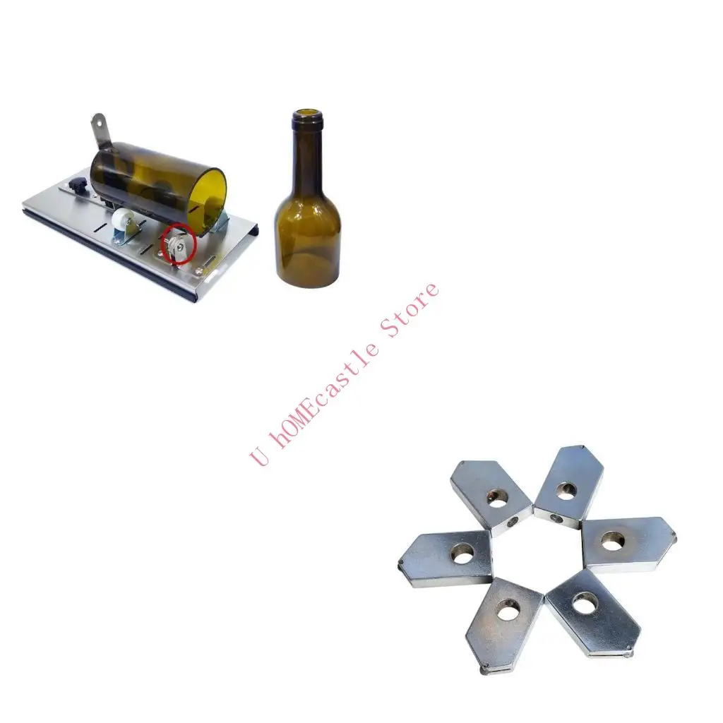 63HF 2 Packs Bottle Cutter Metal Coating Cutting Replacement for Bottle & Lens
