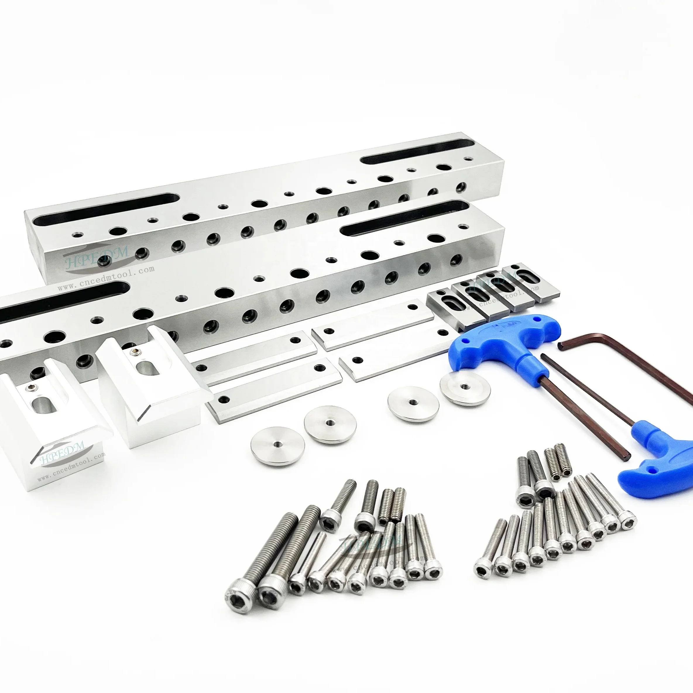 HPEDM WEDM Tooling Precision System 3R-209-350.2 Stainless Steel Clamping Ruler Set HE-R06810-350.2