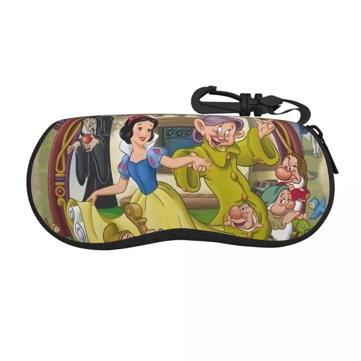 

Grimm's Fairy Tales Snow White And The Seven Dwarfs Animation Shell Eyeglasses Case Fashion Glasses Case Sunglasses Box Pouch