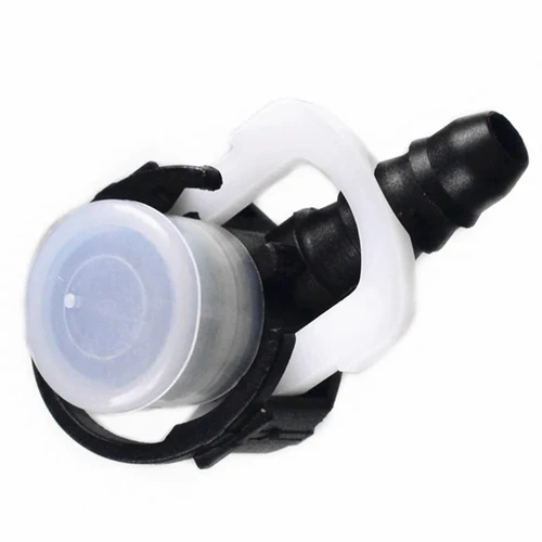 Imagen 2 del producto Conector de tubería de agua para coche, conector rápido de tubería de combustible tipo L de ID12-ID6-90 grados, 10 Uds.