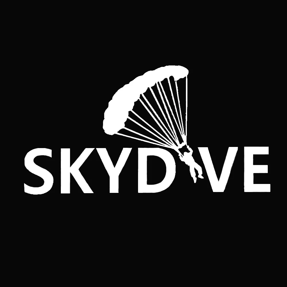 Creative Skydive Parachute Graphic Self-Adhesive Decal UV Resistant Waterproof Sticker For Car Motorcycle Helmet Decor view 4