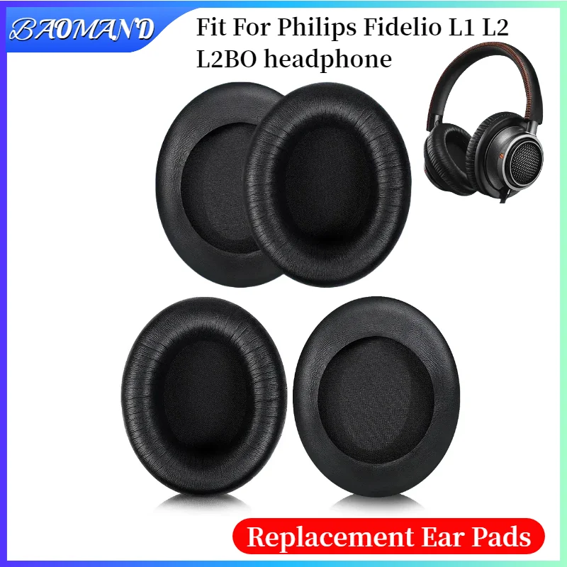 

Ear pads for Philips Fidelio L1 L2 L2BO replacement Headset Headphones Earmuff Earpads Cover Cups