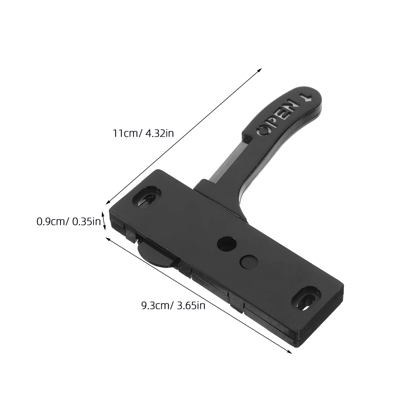 

5pcs 5 Sets Trailer Door Latch Accessories Rv Screen Handle Assembly Camper Replacement