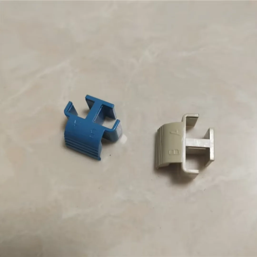 LC duplex AB clip blue gray green for LC DX connector SM MM APC fiber optic accessory ftth part free shipping ELINK 1000pcs