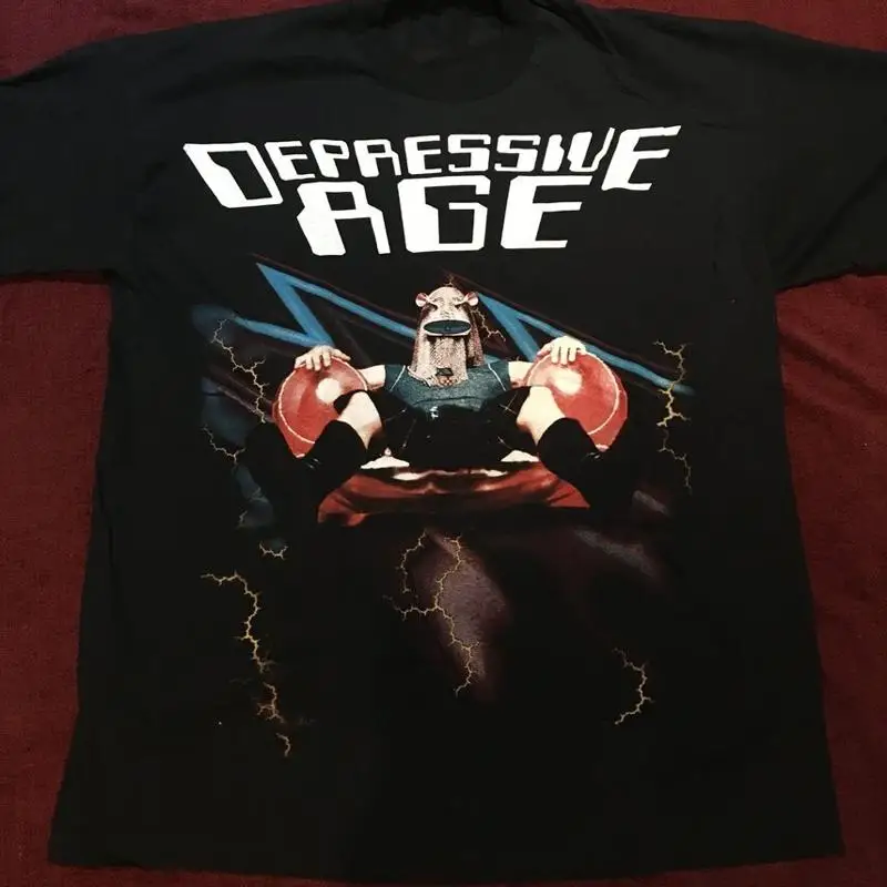Depressive Age Electric Scum 96 Cotton All Size T Shirt El429