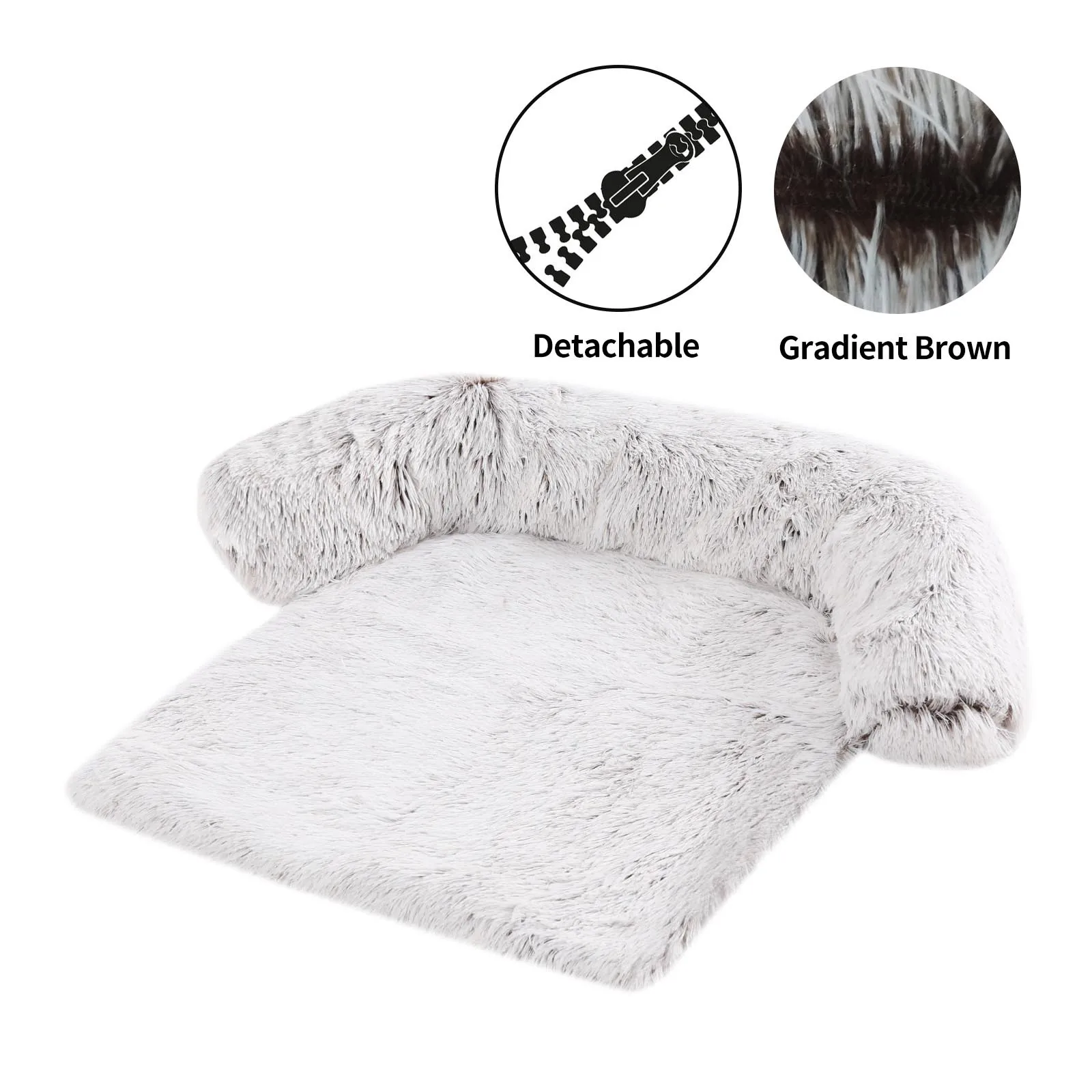 ZK20 بطانية حيوانات أليفة قطيفة مرونة عالية PP القطن سرير للحيوانات الأليفة وسادة القلق الإغاثة بساط نوم للكلاب القطط #2