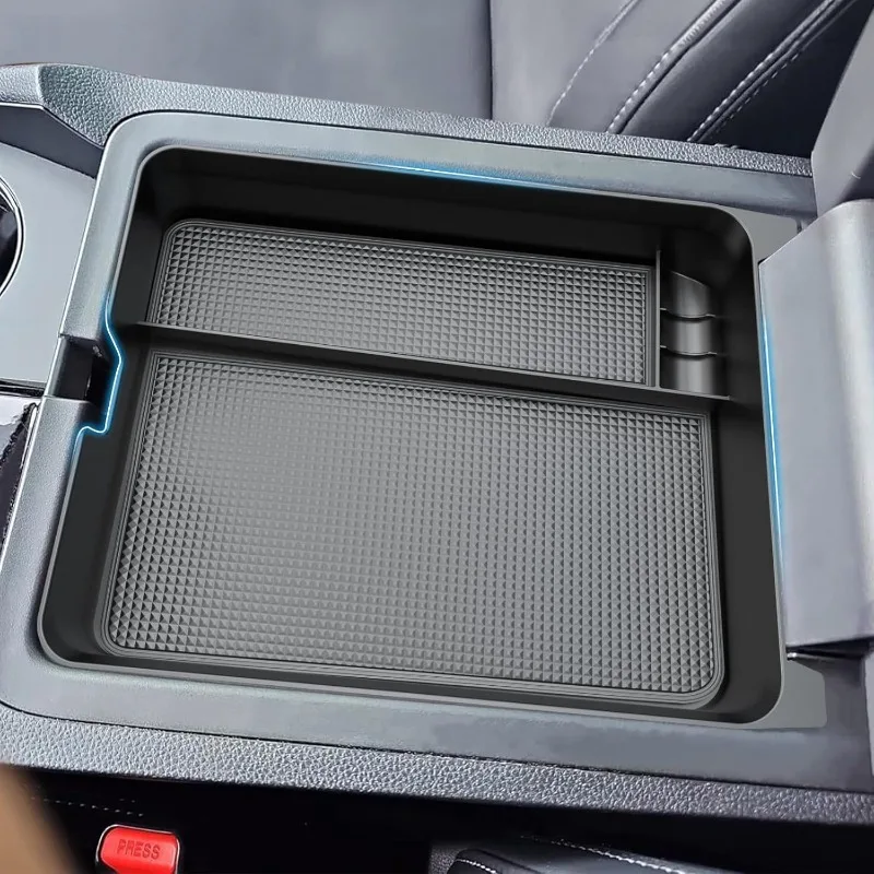 Center Console Organizer for 2023 2024 2025 Honda Pilot & 2024 Honda Ridgeline/Passport Interior Accessories Armrest Storage Box