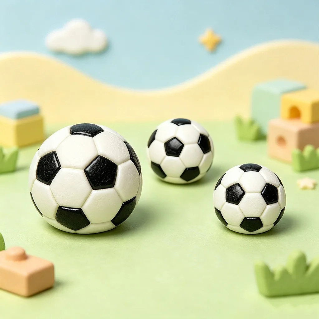 Cake Decoration Mold Heat Resistant Soccer Decor Mold Diy Resin Mold Tear-Resistant For Chocolate Making Keychains Car Hanging