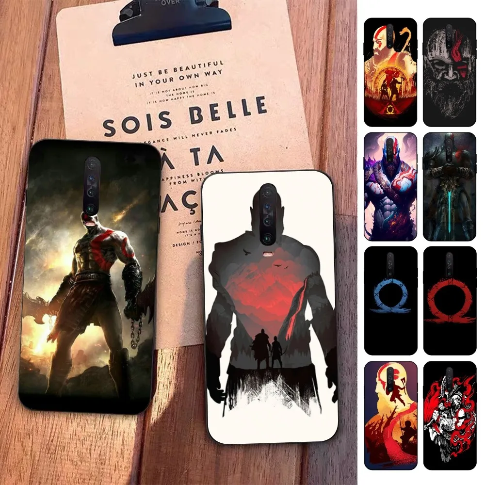 

God of War Phone Case For Redmi 5 6 7 8 9 10 plus pro 6 7 8 9 A GO K20 K30 K40 pro plus F3 Fundas