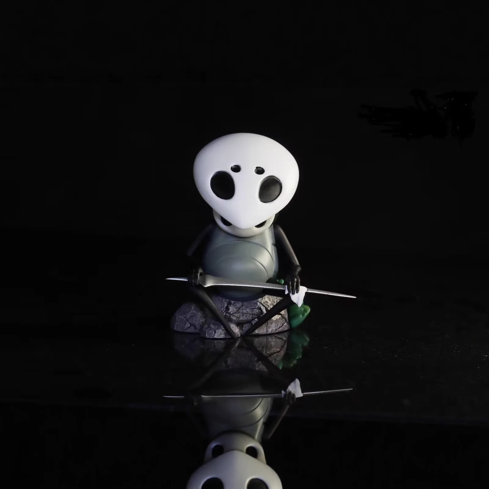 8 سنتيمتر لطيف الجوف فارس Quirrel يجلس الشكل أنيمي تحصيل لعبة مجسمة مكتب الديكور هدية مزخرفة #1