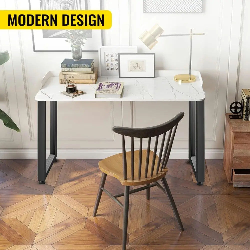 28인치 높이, 24인치 너비의 검정색 산업용 금속 지지대가 있는 2개의 튼튼한 사각형 철제 식탁 다리 세트