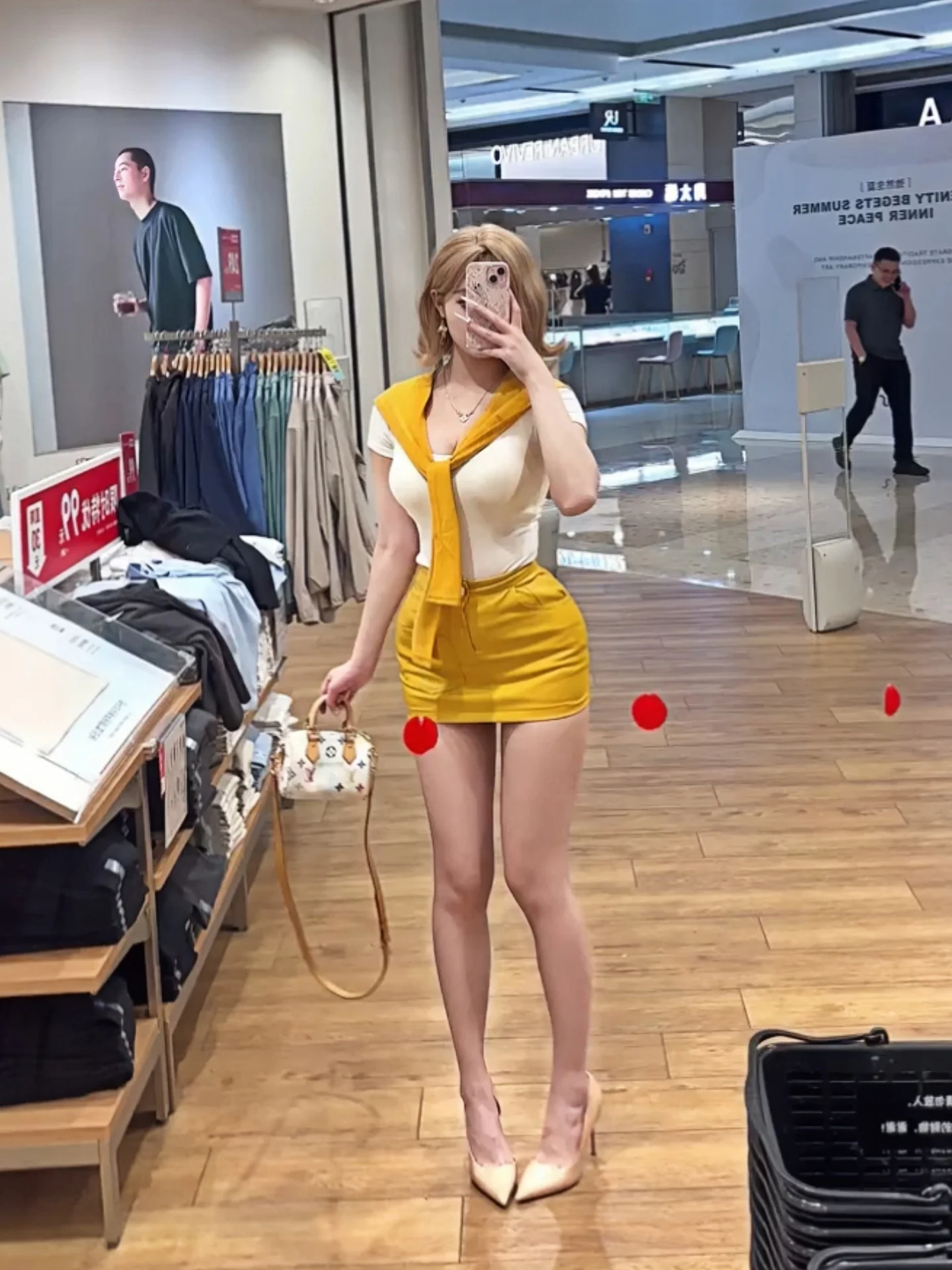 

Dopamine Summer Hot Girl Short Sleeve T-Shirt And Halter Skirt Set Women's Fashion Casual Outfit High Waist Short Skirt